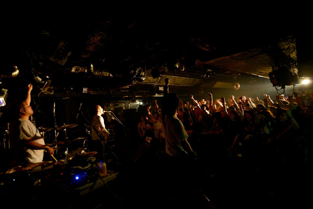 OVER ARM THROW '16.10.7 横浜 7th AVENUE 「“Keep it burning!! vol.8”｣